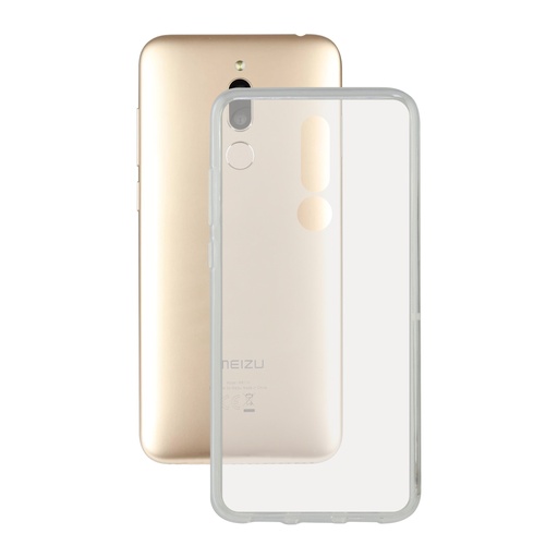 [000006970] Funda para Meizu M6T, Semirrígida, Transparente
