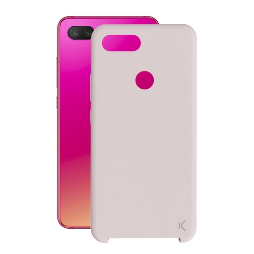 [000006988] Funda para Xiaomi Mi 8 Lite, Semirrígida, Rosa