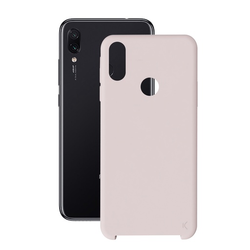 [000007008] Funda para Xiaomi Redmi 7, Semirrígida, Rosa