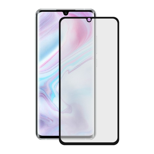 [000007035] Protector de pantalla para Xiaomi Mi Note 10, Note 10 Pro, Vidrio templado, Grosor 0.33 mm, Negro