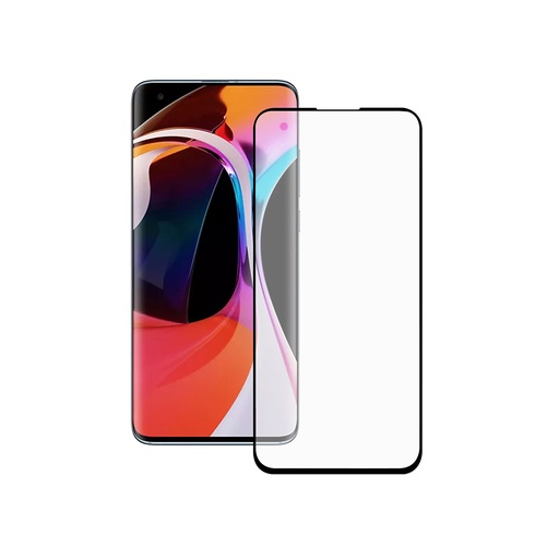 [000007039] Protector de pantalla para Xiaomi Mi 10, Vidrio templado, Grosor 0.33 mm, Negro
