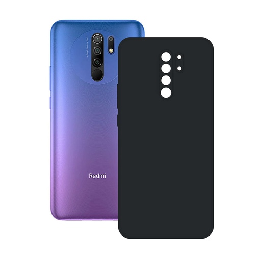 [000007041] Funda para Xiaomi Redmi 9, Rígida, Negro