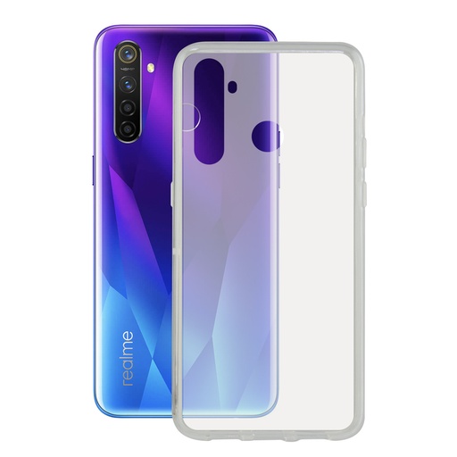 [000007050] Funda para Realme 5 Pro, Flexible, Transparente