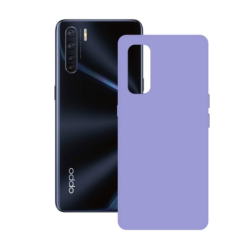 [000007097] Funda para Oppo A91, Flexible, Lavanda