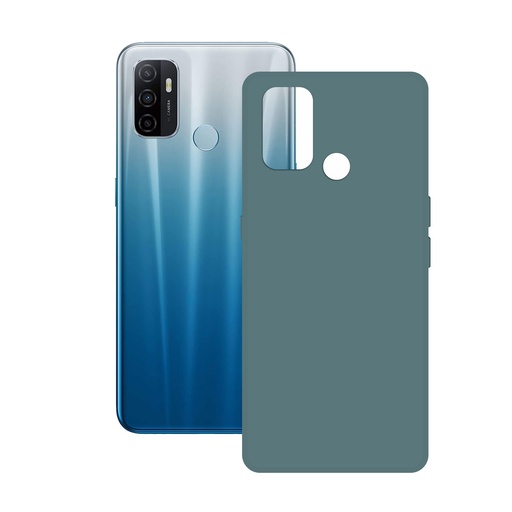 [000007107] Funda para Oppo A53S, Flexible, Verde
