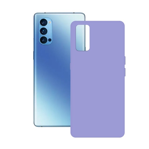[000007111] Funda para Oppo Reno 4 Pro, Flexible, Lavanda