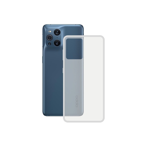 [000007123] Funda para Oppo FIND X3 Pro, Flexible, Transparente