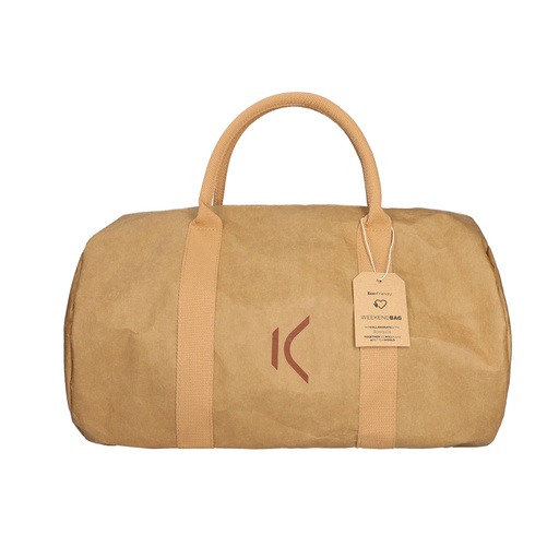 [000007169] Bolsa de viaje eco Ksix, Papel Kraft, marrón