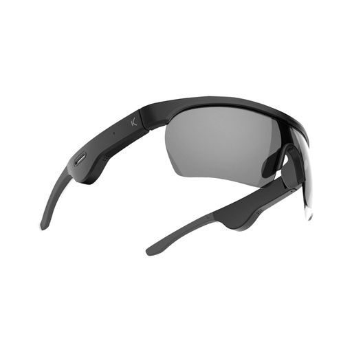 [000007173] Gafas inteligentes Ksix Phoenix, Música + Dual Mic para llamadas, Táctil, Auton 6,5h, Prot UV400, 2 lentes, impermeables IPX5