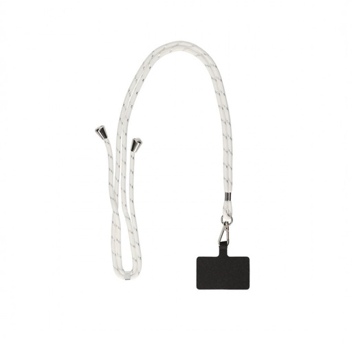 [000007180] Colgante para móvil Universal con tarjeta adaptadora, largo 160 cm, Blanco