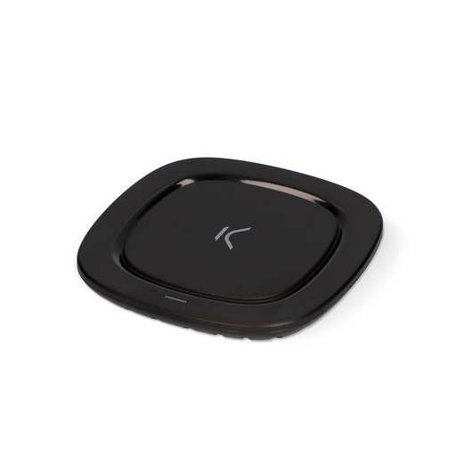 [000007183] Cargador inalámbrico, 10W, Tecnología Qi, fast charge, Compat. Con iPhone, Negro