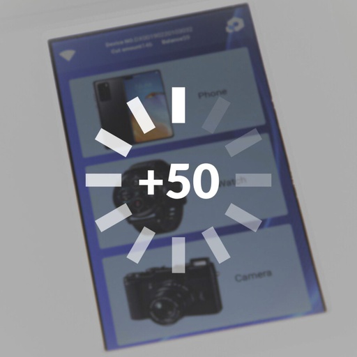 [000007232] Pack de recarga de 50 cortes para máquina plotter Ksix