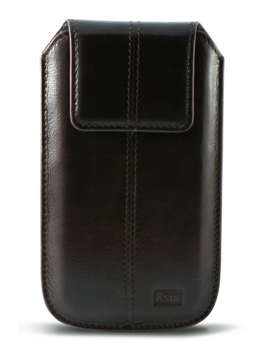 [000007281] Funda Universal para smartphone, Rígida, Marrón