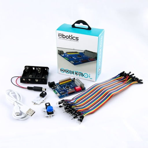 [000007304] Maker Control Kit Ebotics Robótica Y Programación