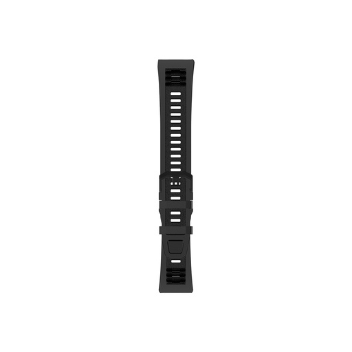 [000007339] Correa reloj silicona intercambiable, Compatible con Ksix Oslo, 46 mm, Negro