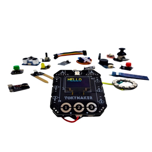 [000007349] Tokymaker Starter Kit Electrónica Y Programación Tokylabs