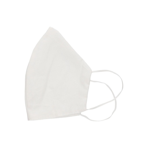 [000007384] Mascarilla Triangular Lavable Contact Uso No Sanitario Blanca