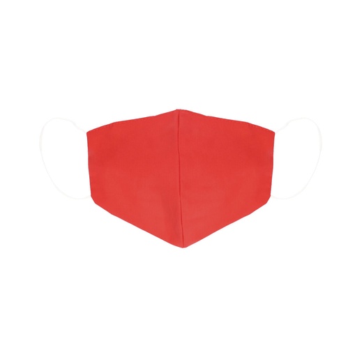 [000007387] Mascarilla Triangular Contact Uso No Sanitario Roja
