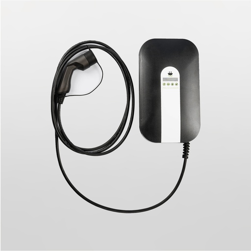 [000007392] Kit Cargador de coche eléctrico Policharger NW-T2 + Cable 5m T2, Protecciones Prottrifa32, Trifásico, 7.4kW