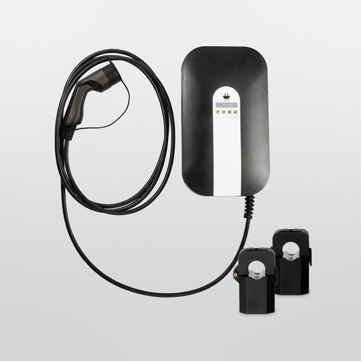 [000007393] Kit cargador de coche eléctrico Policharger Nw-T2 + Protecciones Protmonoa32 y Sensor Energía Solar, Monofásico, 7.4kW