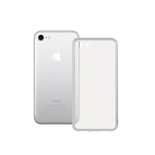 [000007418] Funda para iPhone SE 2020, Flexible, Transparente