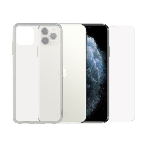 [000007424] Kit de Protección para iPhone 11 Max, Flexible, Transparente