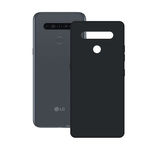 [000007449] Funda para LG LG K41S, Flexible, Negro