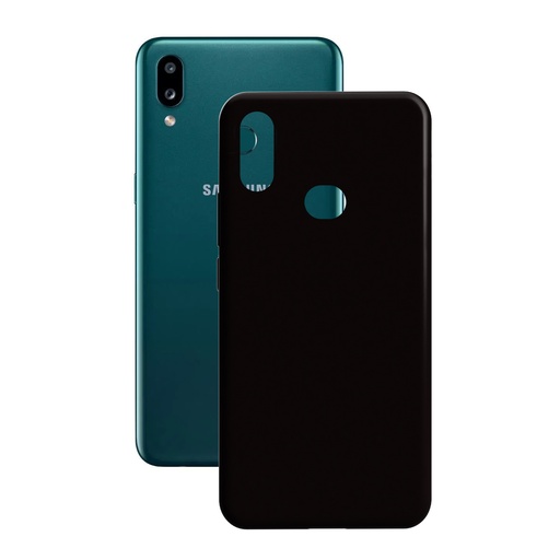[000007459] Funda para Samsung Galaxy A10S, Flexible, Negro