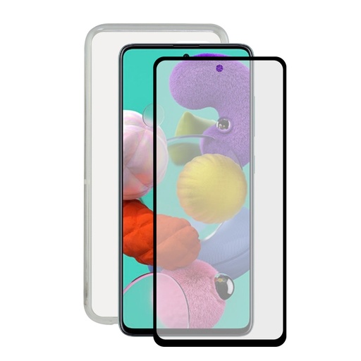 [000007461] Kit de Protección para Samsung Galaxy A71, Flexible, Transparente