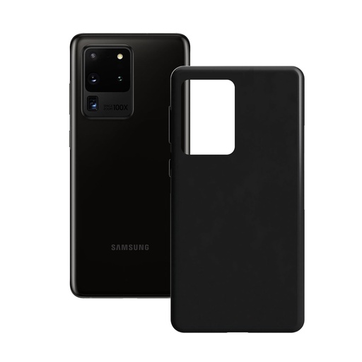 [000007471] Funda para Samsung Galaxy S20 Ultra, Flexible, Negro