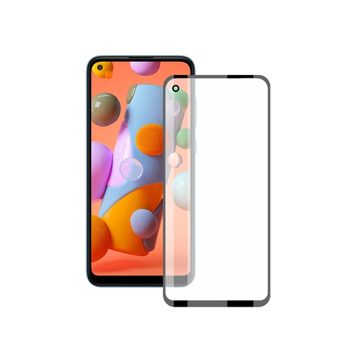 [000007478] Protector de pantalla para Samsung Galaxy A31, A32 4G, Vidrio templado, Grosor 0.33 mm, Negro