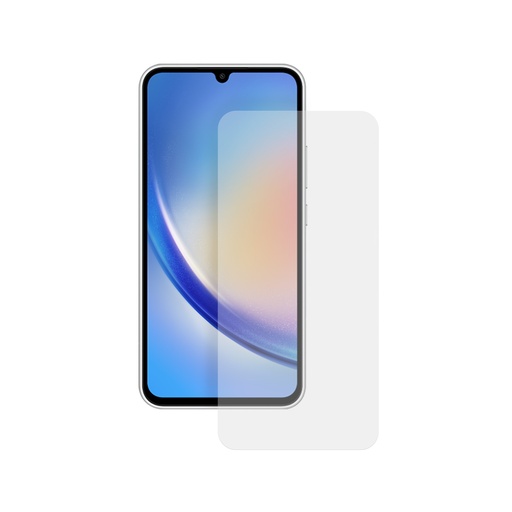 [000007508] Protector de pantalla para Samsung Galaxy A34 5G, Vidrio templado, Resistencia 9H, Grosor 0,3 mmTransparente