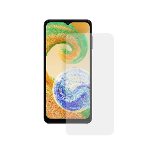 [000007514] Protector de pantalla para Samsung Galaxy A04S, Vidrio templado, Resistencia 9H, Grosor 0,3 mmTransparente