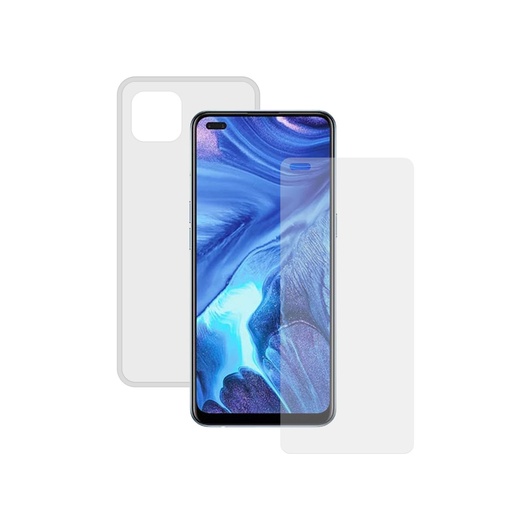 [000007552] Funda para Oppo Reno 4Z, Flexible, Transparente