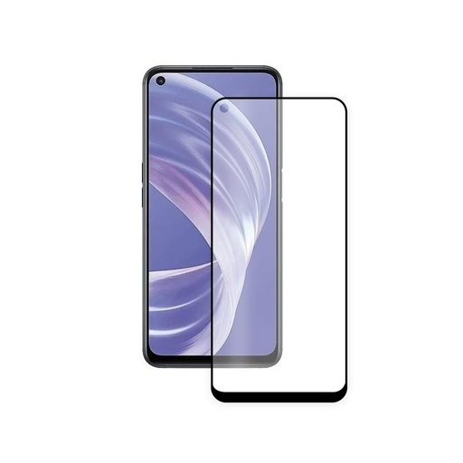 [000007557] Protector de pantalla para Oppo A73, Vidrio templado, Grosor 0,33 mm, Negro
