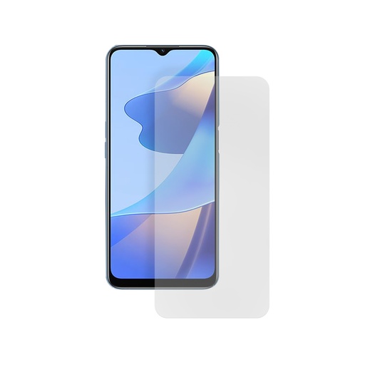 [000007570] Protector de pantalla para Oppo A54S, Vidrio templado, Grosor 0,33 mm, Negro