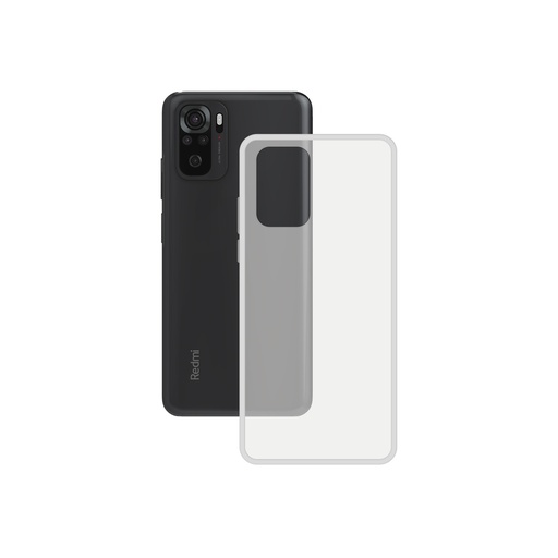 [000007579] Funda flexible para Xiaomi Redmi 10C, Antihuellas, Resistente, Ligera, Compatible con carga inalámbrica, Transparente