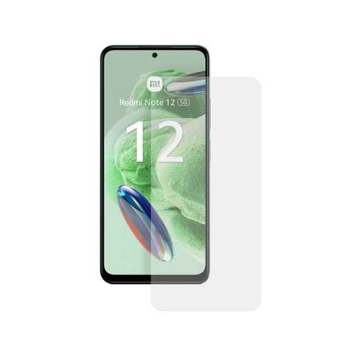 [000007588] Protector de pantalla para Xiaomi Redmi Note 12 5G, Vidrio templado, Resistencia 9H, Grosor 0,3 mmTransparente