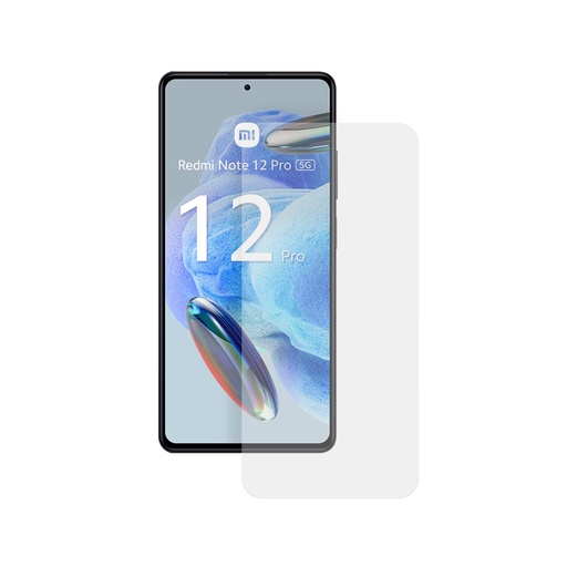 [000007589] Protector de pantalla para Xiaomi Redmi Note 12 Pro/+ 5G, Vidrio templado, Resistencia 9H, Grosor 0,3 mmTransparente