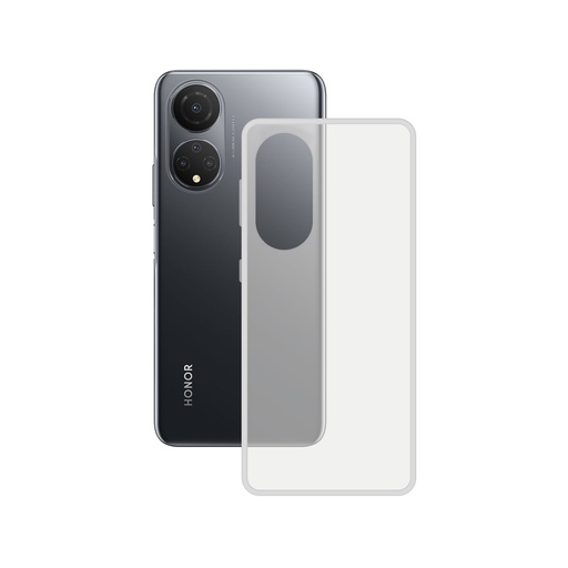 [000007599] Funda flexible para Honor X7 4G, Antihuellas, Resistente, Ligera, Compatible con carga inalámbrica, Transparente