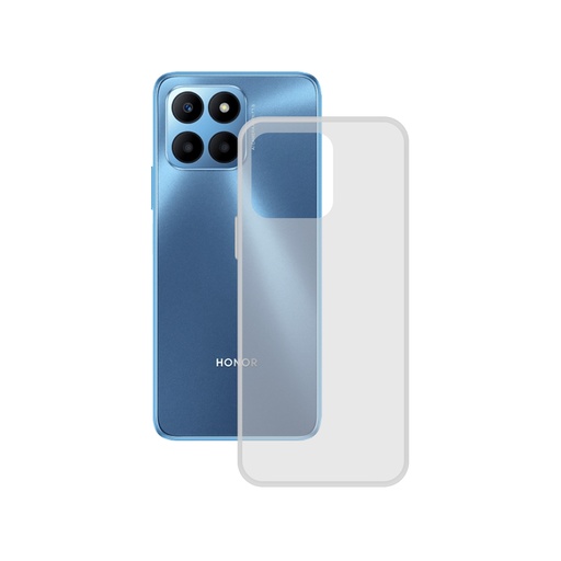 [000007603] Funda flexible para Honor 70 Lite 5G, Antihuellas, Resistente, Ligera, Compatible con carga inalámbrica, Transparente