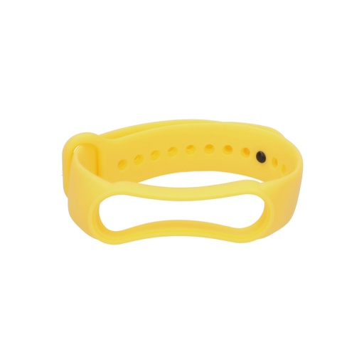 [000007620] Correa reloj para Xiaomi Mi Band 5, Amazfit Band 5, Amarillo