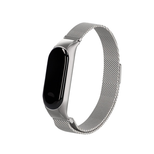 [000007639] Correa reloj metálica para Xiaomi Mi Band 5/6 Plateada