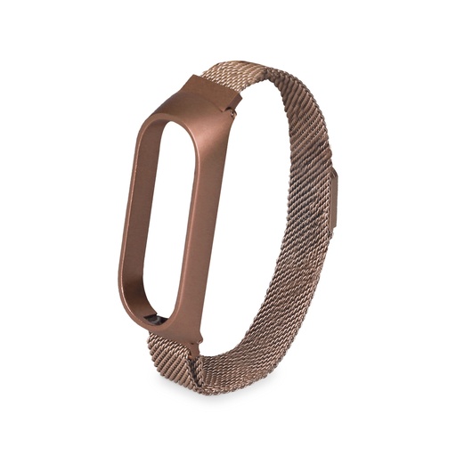 [000007640] Correa reloj metálica para Xiaomi Mi Band 5/6, Dorada