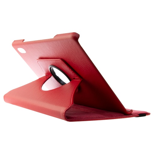[000007663] Funda con tapa para Samsung Galaxy TAB S4 10.5, Rígida, Standing. Rotación 360º, Rojo