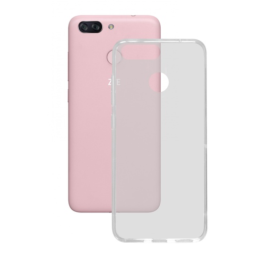 [000007690] Funda para ZTE Blade V9 Vita, Flexible, Transparente