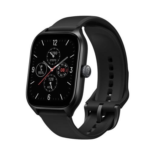 [000007718] Smartwatch Amazfit GTS 4, compatible Alexa, pantalla 1.75” AMOLED táctil, sumergible, GPS, llamadas Bluetooth, Negro