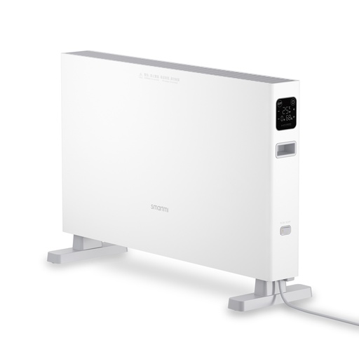 [000007720] Calefactor de convección Xiaomi Smartmi 1S, Inteligente, 2200W, Panel táctil, Waterproof, App, Blanco
