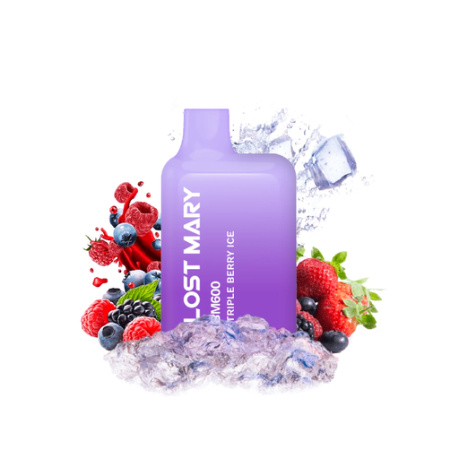 [000007771] Vaper desechable Lost Mary BM600, 20mg, Triple Berry Ice
