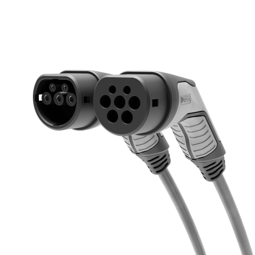 [000007870] Manguera de carga Wallbox, 7 metros, Conector Tipo 2 a Tipo 2, Monofásico, 32A